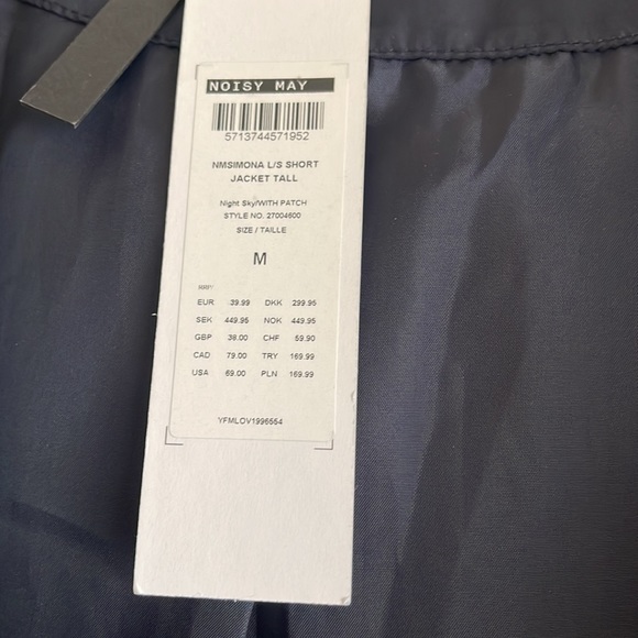 NWT Noisy May faux fur padded parka ASOS - Picture 5 of 7